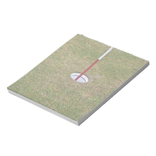 Golfloch Notizblock (Rotiert)