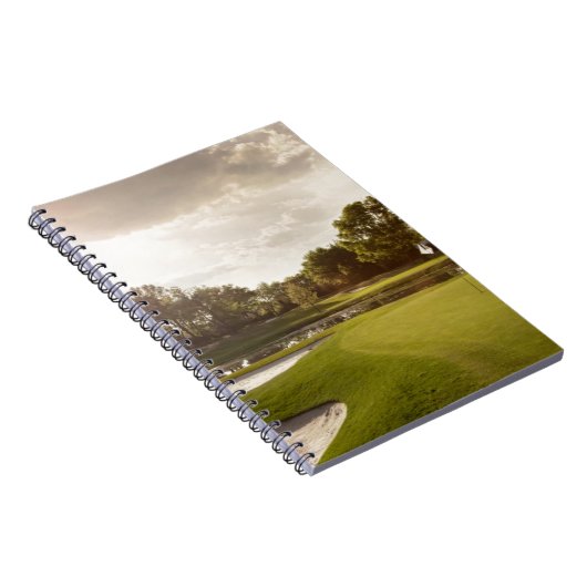 Golfloch Notizblock (Rechte Seite)