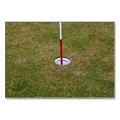 Golfloch Tischnummer (Rückseite)