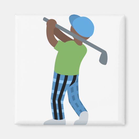 golfmännlich magnet (Vorne)