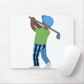 golfmännlich mousepad (Mit Mouse)
