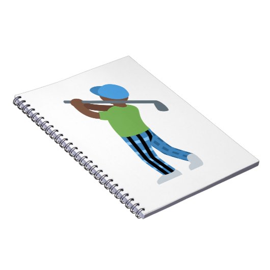 golfmännlich notizblock (Rechte Seite)