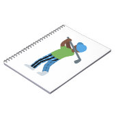 golfmännlich notizblock (Linke Seite)