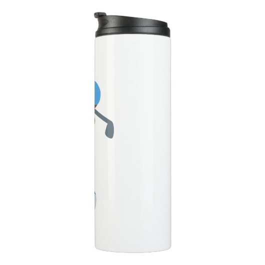 golfmännlich thermosbecher (Nach rechts gedreht)