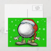 Golfmas Postkarte (Vorne/Hinten)