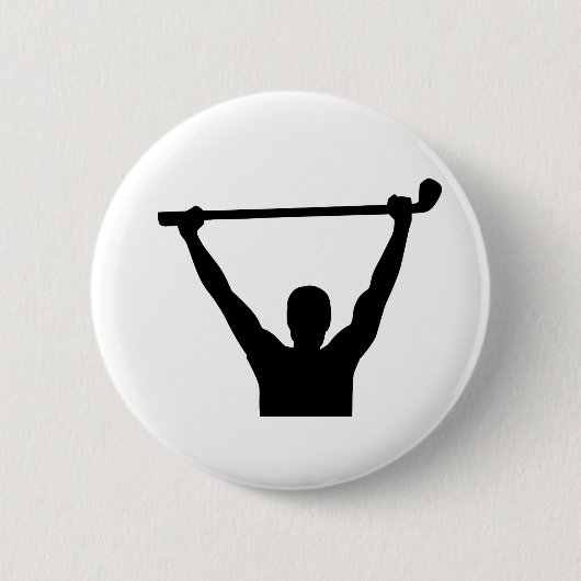 Golfmeistersieger Button (Vorderseite)