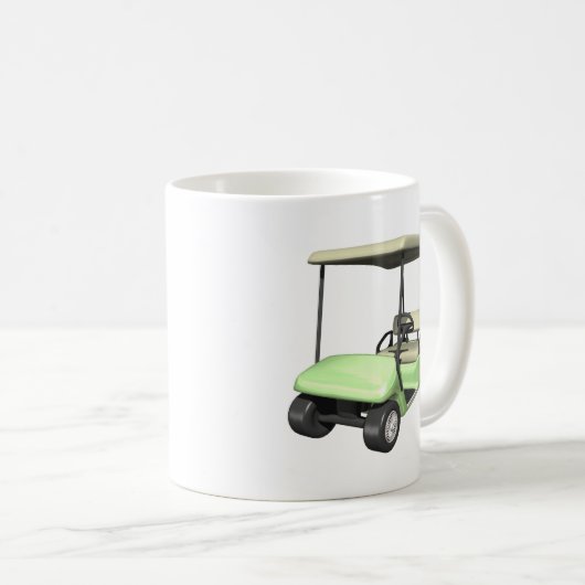 Golfmobil Kaffeetasse (VorderseiteRechts)