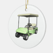Golfmobil Keramikornament (Links)