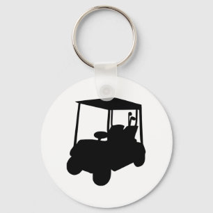 Golfmobil Schlüsselanhänger