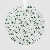 Golfmuster Hinzufügen von eigenem Text Golf Ball G Ornament (Rückseite)
