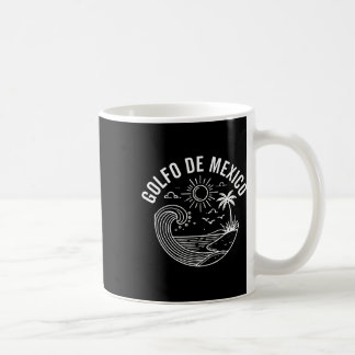 Golfo de Mexico Viva Mexiko Golf von Mexiko Souven Kaffeetasse