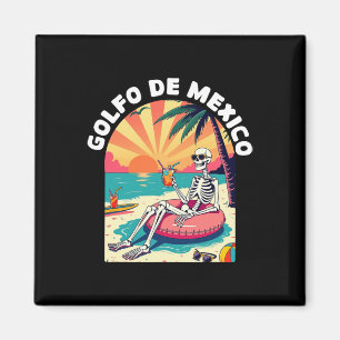 Golfo de Mexico Viva Mexiko Golf von Mexiko Souven Magnet