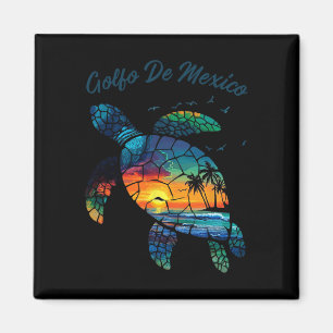 Golfo de Mexico Viva Mexiko Golf von Mexiko Souven Magnet