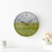 Golfparcours Große Wanduhr (Zuhause)