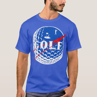Golfparody-Grafikdesign T-Shirt