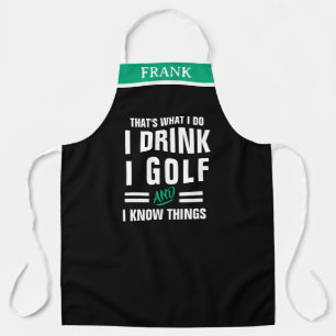 Golfparty Alkohol Liebhaber - Weihnachtsgeschenk Schürze