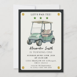 Golfparty Einladung