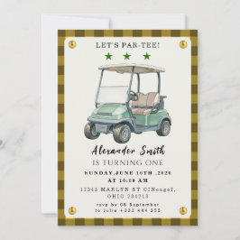 Golfparty Einladung