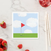 Golfparty Serviette (Beispiel)