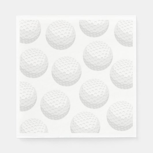 Golfparty Servietten (Vorderseite)