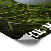 Golfplakat Poster (Ecke)