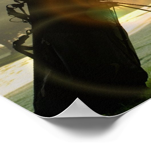 Golfplakat Poster (Ecke)