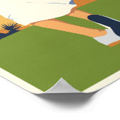 Golfplakat Poster (Ecke)