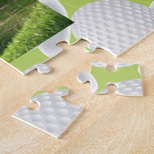 Golfplatz & Ball Puzzle (Seite)