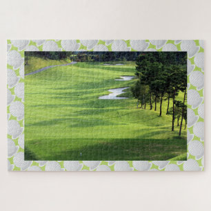 Golfplatz & Ball Puzzle