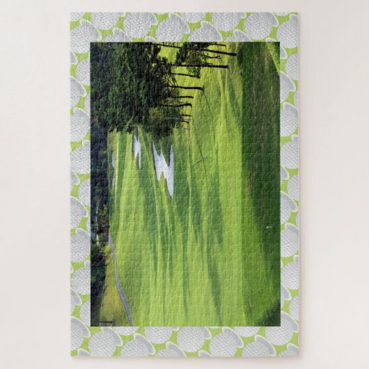 Golfplatz & Ball Puzzle (Vertikal)