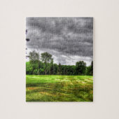 Golfplatz-Bild Puzzle (Vertikal)