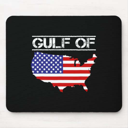 Golfplatz der USA Trump America Map Mousepad (Vorne)