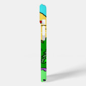 Golfplatz Disc Sommersonne Case-Mate iPhone Hülle (Rückseite / Links)