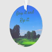 Golfplatz fassen und reißen ornament (Vorderseite)