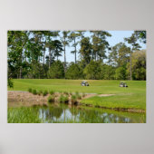 Golfplatz Florida Poster (Vorne)
