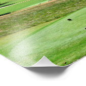 Golfplatz Fotodruck (Ecke)