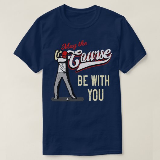 Golfplatz Funny Sprichwort Golfer T-Shirt (Design vorne)