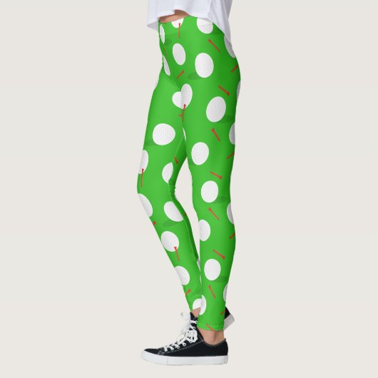 Golfplatz Gemustert Leggings (Links)