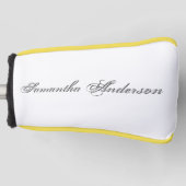 Golfplatz ⛳ Genius Mama Vater Wunderbar Golf Headcover (Vorderseite)