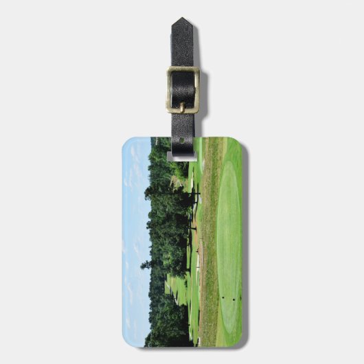 Golfplatz Gepäckanhänger (Vorderseite vertikal)