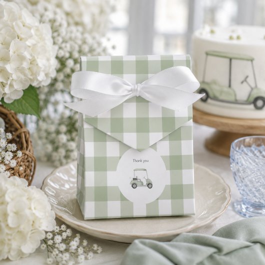 Golfplatz Geschenkschachtel