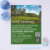 Golfplatz, GoIf Lesson Werbung Flyer (Einzeln)