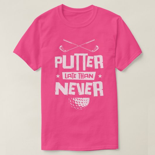 Golfplatz Golf Player Golfer 1 T-Shirt (Design vorne)