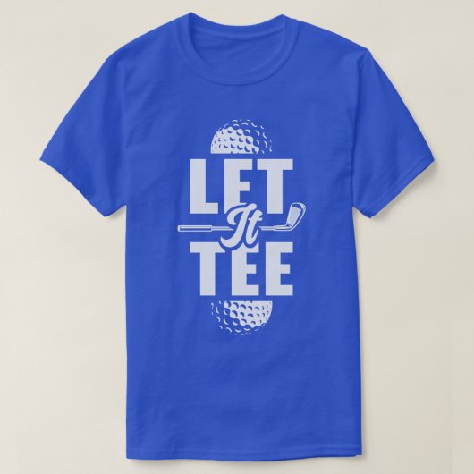 Golfplatz Golf Player Golfer T-Shirt (Design vorne)