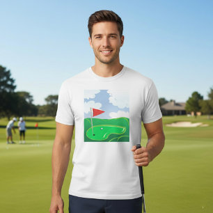 Golfplatz Green Mens T - Shirt