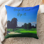 Golfplatz Grip it und Rip it Kissen (Decke)