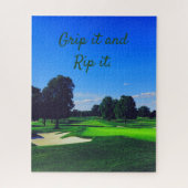 Golfplatz Grip it und Rip it Puzzle (Vertikal)