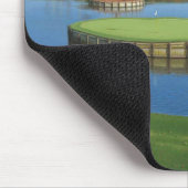 Golfplatz grün Hintergrund-Maus-Pad Mousepad (Ecke)