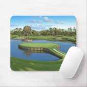Golfplatz grün Hintergrund-Maus-Pad Mousepad (Mit Mouse)