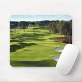 Golfplatz grün Hintergrund-Maus-Pad Mousepad (Mit Mouse)